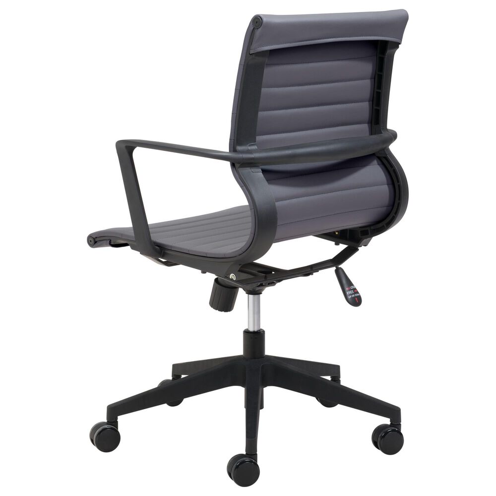 Zuo Modern Stacy Office Chair in Black, , large