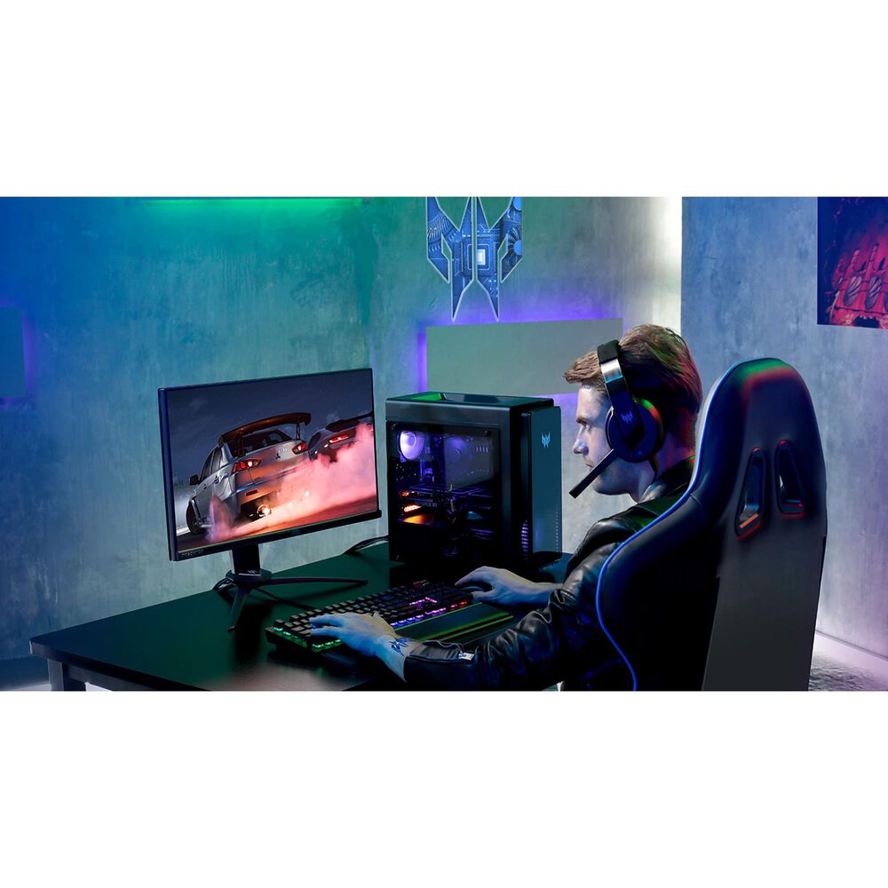 Acer Predator Orion 300 Gaming Desktop | Intel Core i7-12700F - 16GB RAM - NVIDIA GeForce RTX 3060 Ti - 1TB SSD in Black, , large