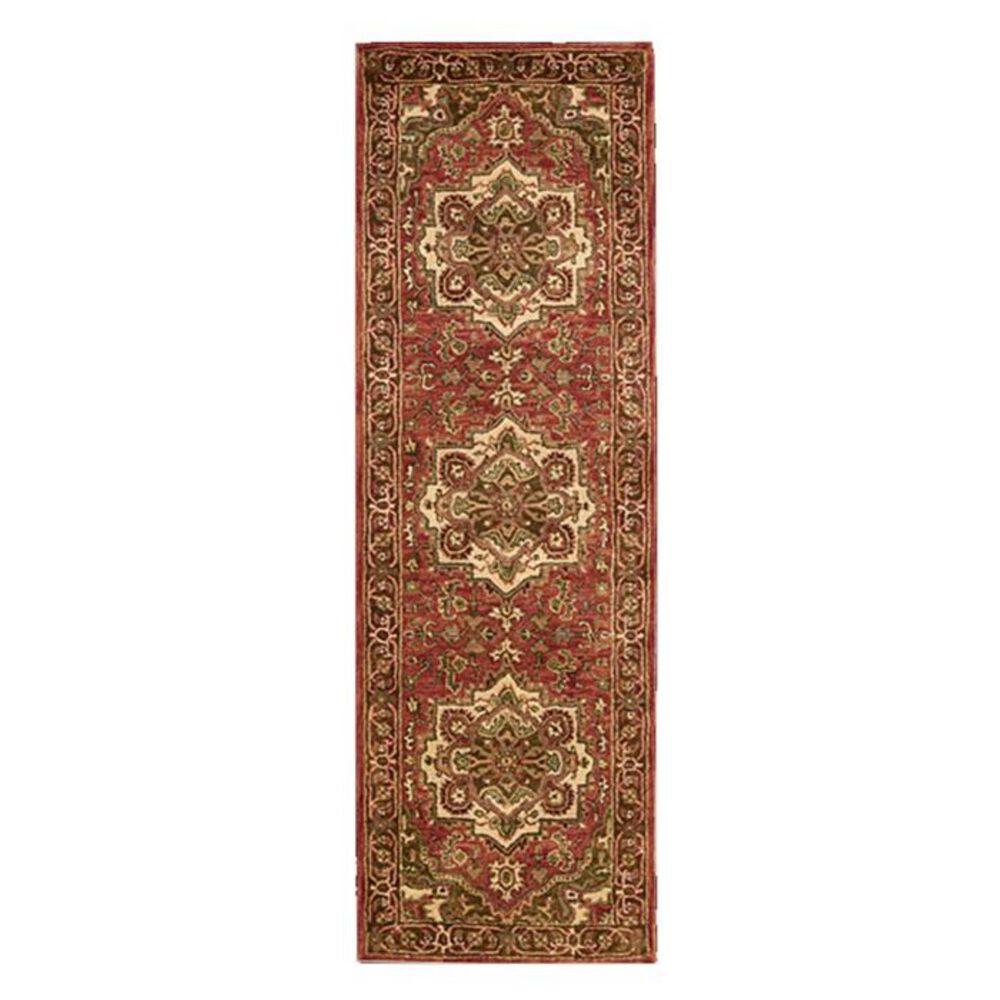 Nourison Jaipur JA36 2'4" x 8' Red Runner, , large