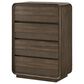 Crown Mark Kinkaid 4-Drawer Chest in Brown, , large