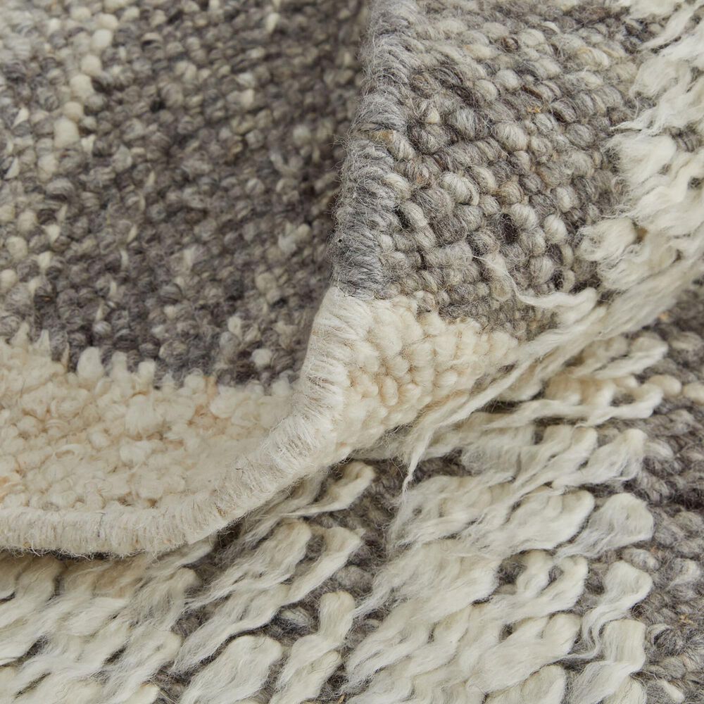 Feizy Ashby 8906F 3&#39;6&quot; x 5&#39;6&quot; Ivory and Gray Area Rug, , large