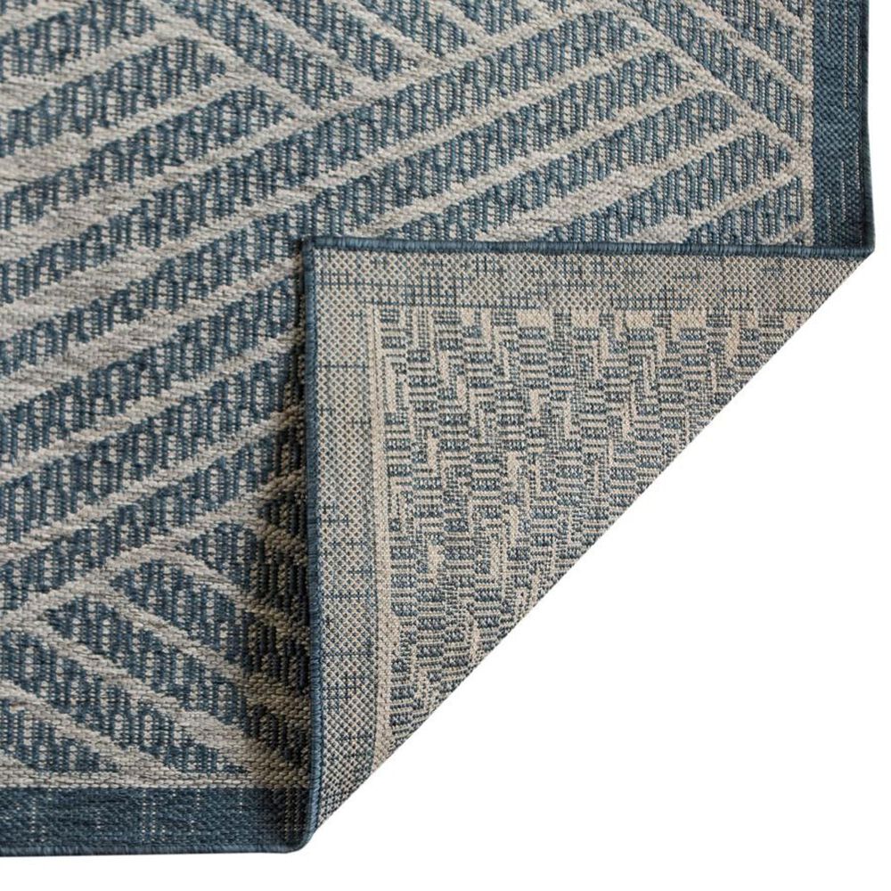 Amer Rugs Maryland Geometric 2&#39; x 3&#39; Blue Area Rug, , large
