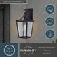 Vaxcel Cottage Grove 1-Light Outdoor Wall Sconce in Matte Black, , large