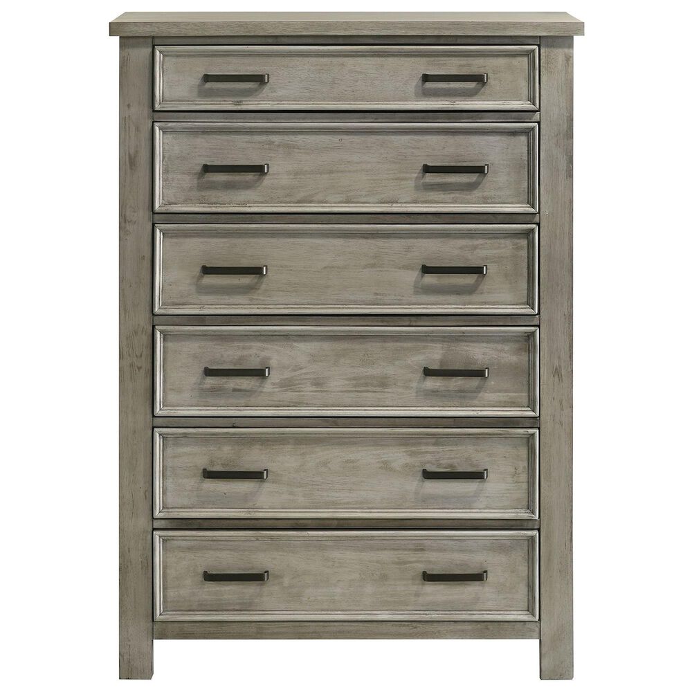 Mayberry Hill Sullivan 6-Drawer Chest in Drift Grey, , large