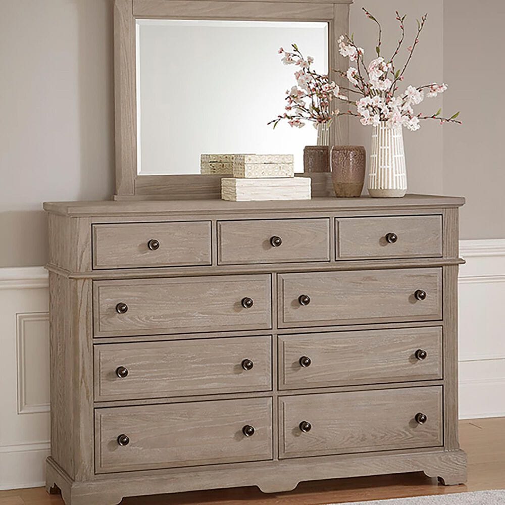 Viceray Collections Heritage Bureau Mirror in Greystone, , large