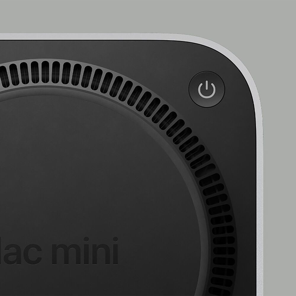 Apple Mac mini Desktop - Apple M4 chip - 10-core CPU - 24GB RAM - 10-core GPU - 512GB SSD in Silver with 3-Year AppleCare+, , large