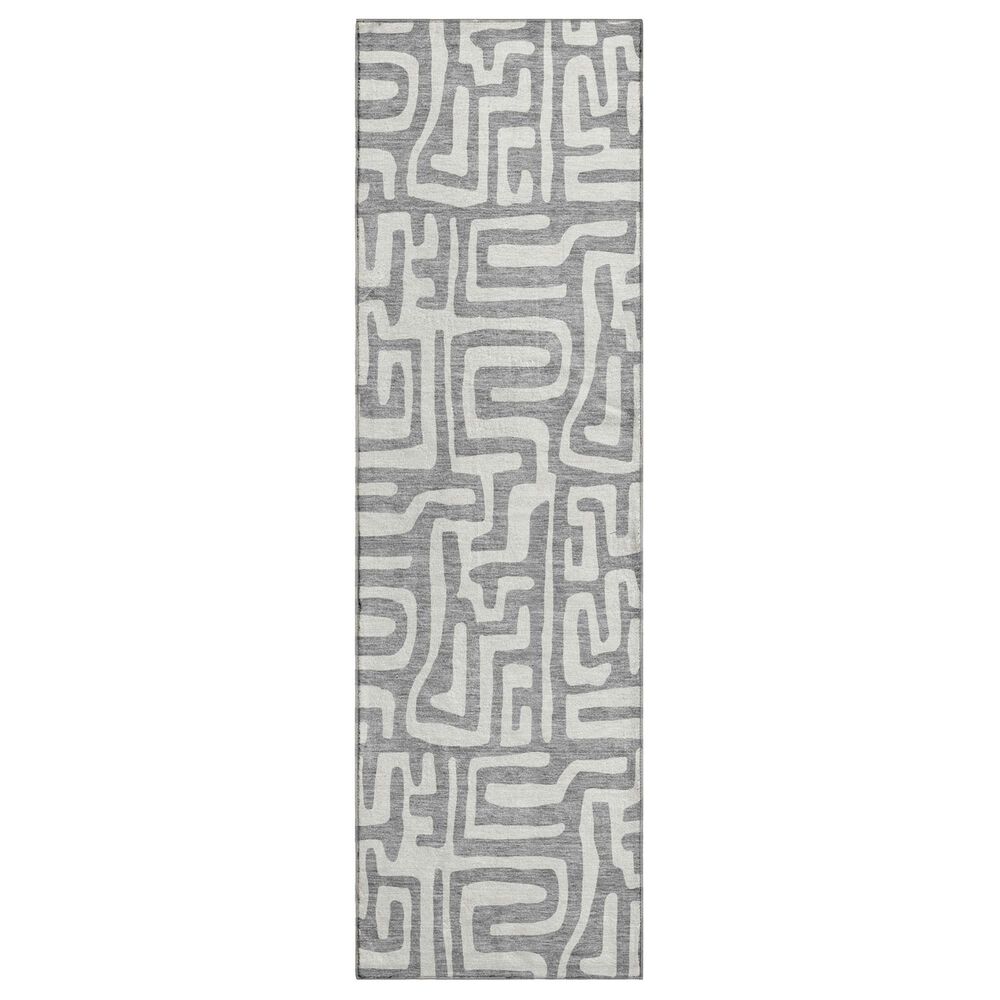 Dalyn Rug Company The Reserve TR1 Gray 2"3" x 7"6" Indoor/Outdoor Runner, , large