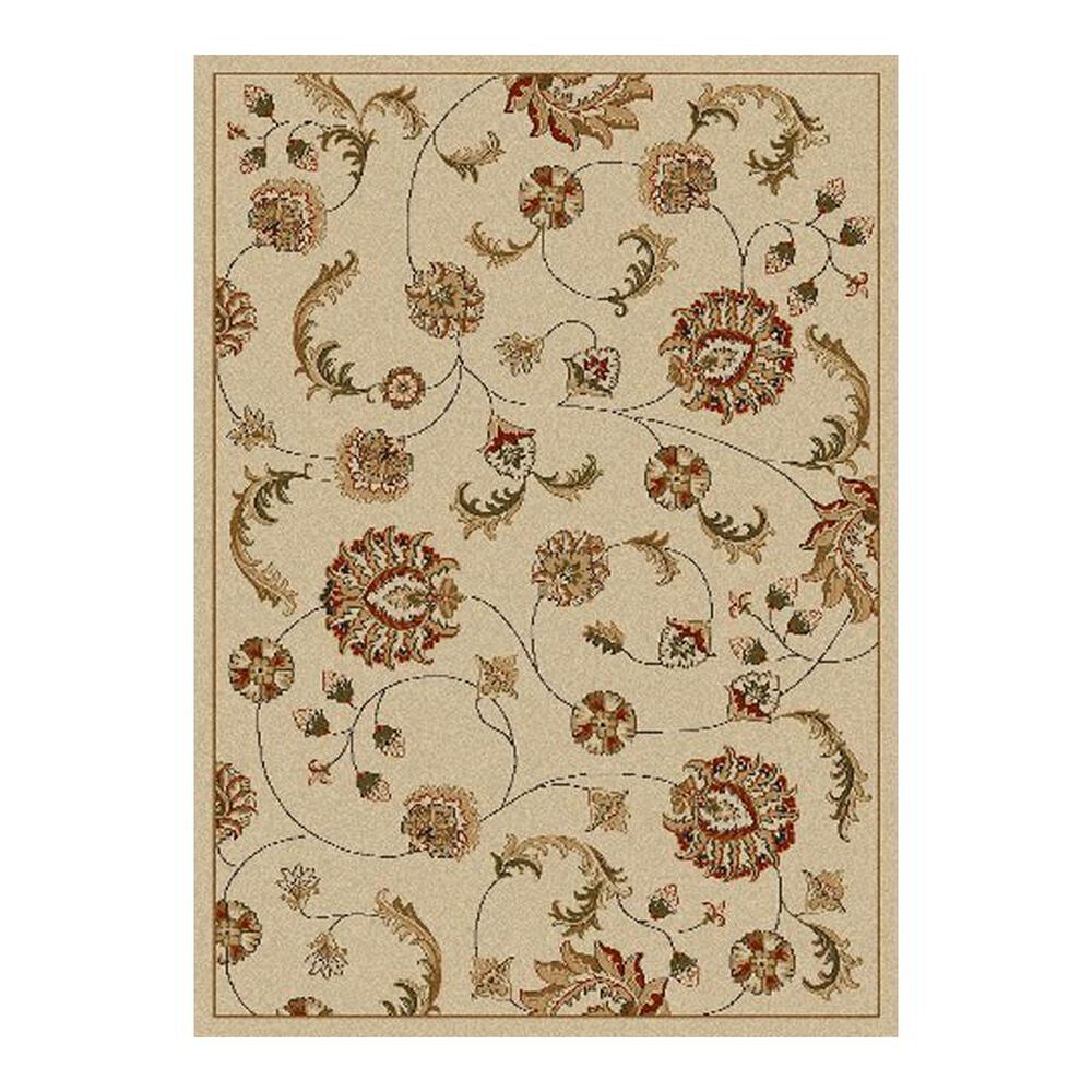 Radici USA Bergamo 1835 3'3" x 4'11" Ivory Area Rug, , large
