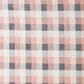 Duke Imports Flannel Sherpa Plaid Throw in Pink and Grey, , large