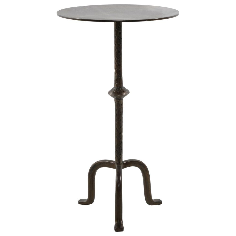 Four Hands Jocelyn End Table in Dark Brass, , large