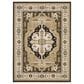 Oriental Weavers Acacia ACA08 Tan and Black 2"6" x 10" Runner, , large