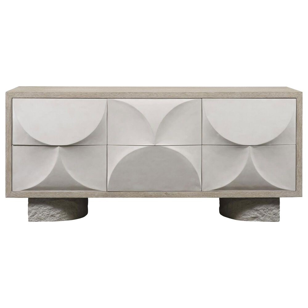 Bernhardt Lunula 6-Dresser in Sand Grey, Flaxen and Vellum, , large