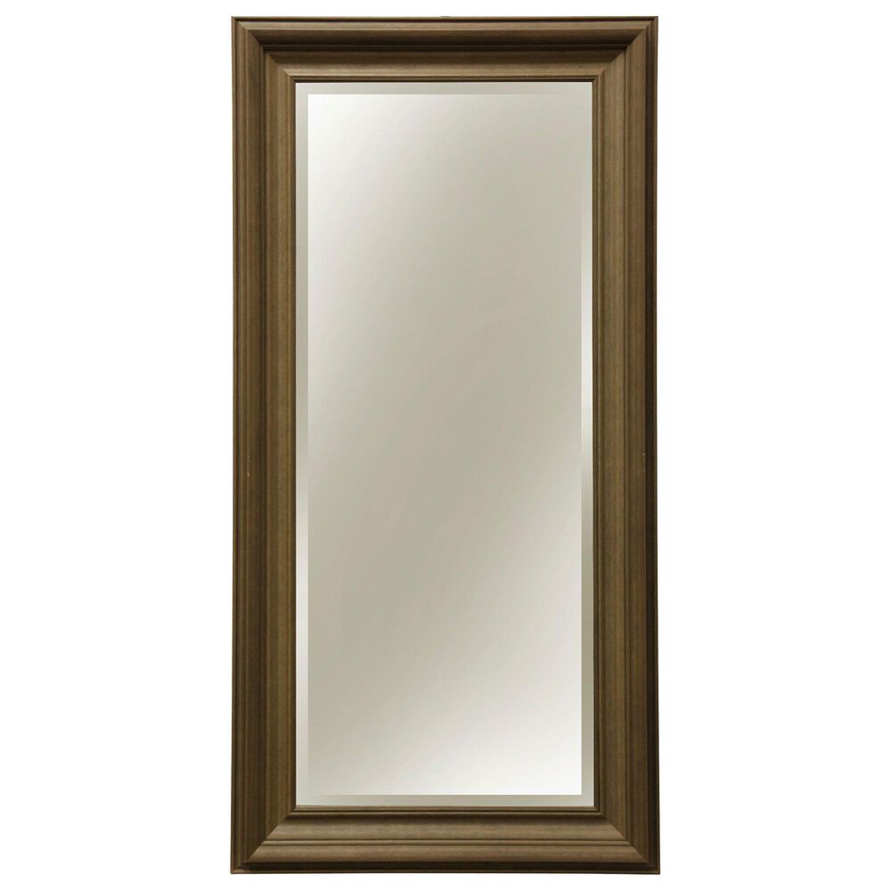 Flair Industries Full Length Wall Mirror in Barnwood Gray, , large