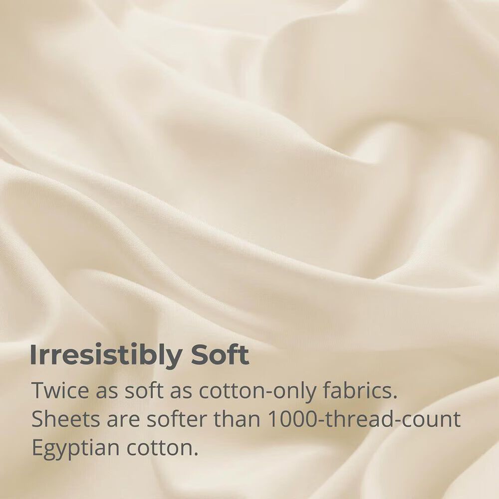 Cariloha Aloha Soft 4-Piece King Sheet Set in Natural, , large