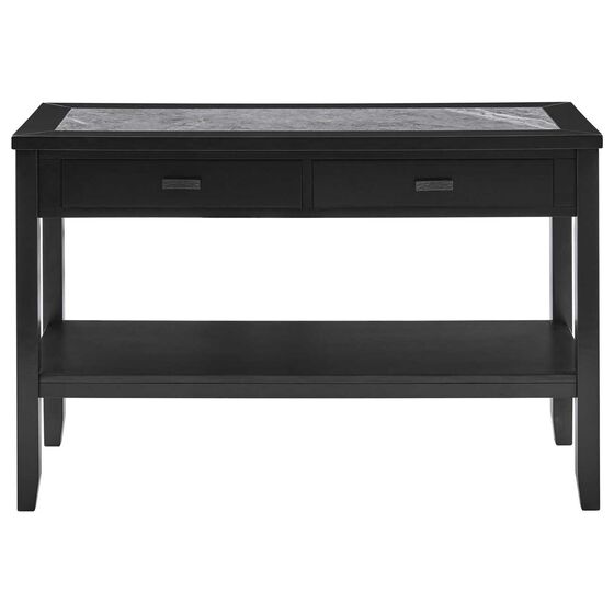 Steve Silver Garvine Sofa Tables in Midnight and Gray