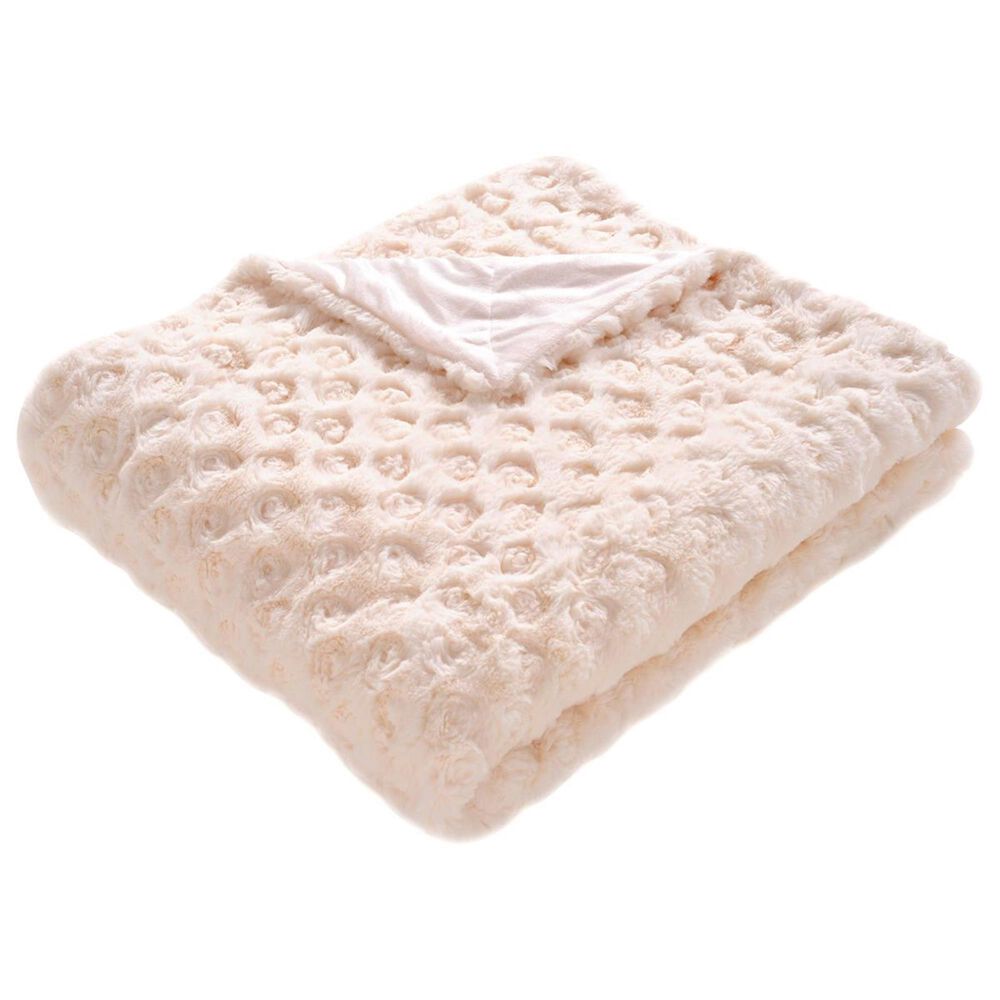 Safavieh Pebbles Throw in Creme, , large