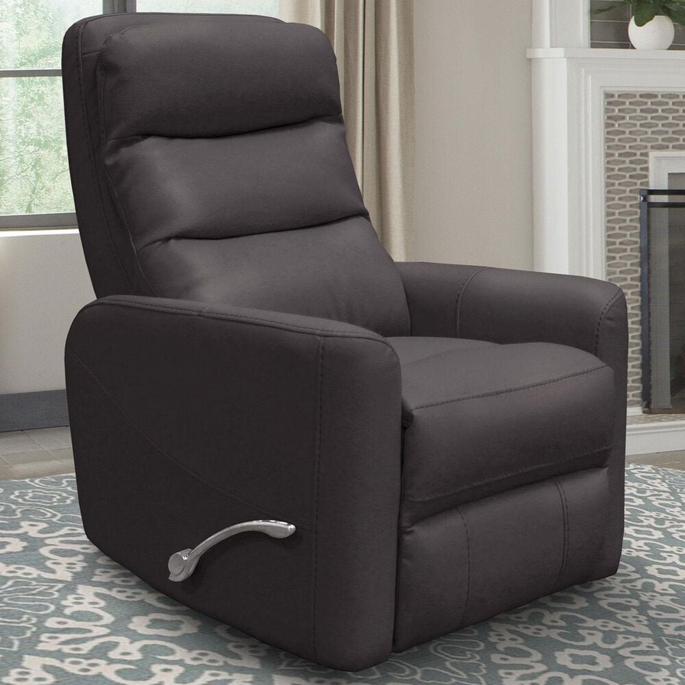 Simeon Collection Hercules Manual Swivel Glider Recliner in Chocolate, , large