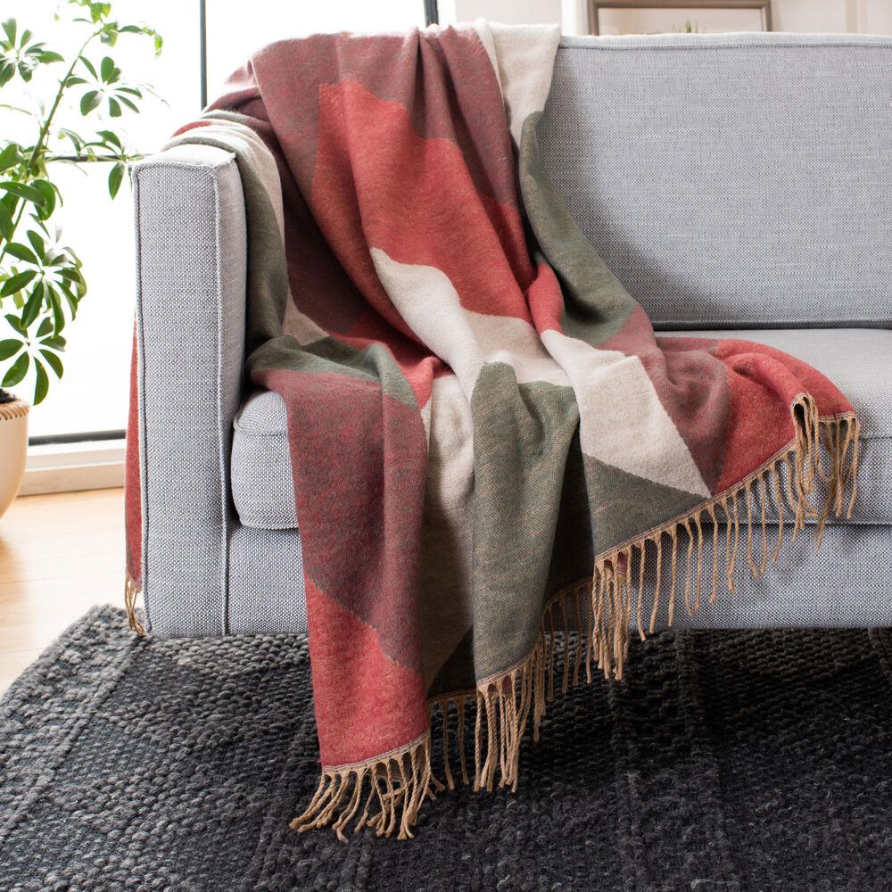 Safavieh Dava 50&quot; x 70&quot; Throw, , large