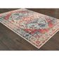 Oriental Weavers Pandora 70W 9"10" x 12"10" Blue and Orange Area Rug, , large