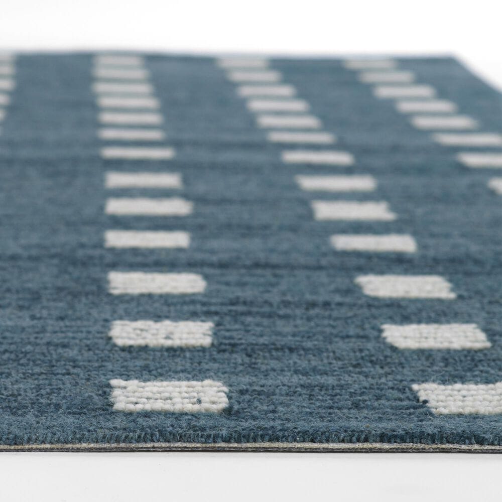 Momeni Archer Geometric 3&#39;6&quot; x 5&#39;6&quot; Blue Area Rug, , large