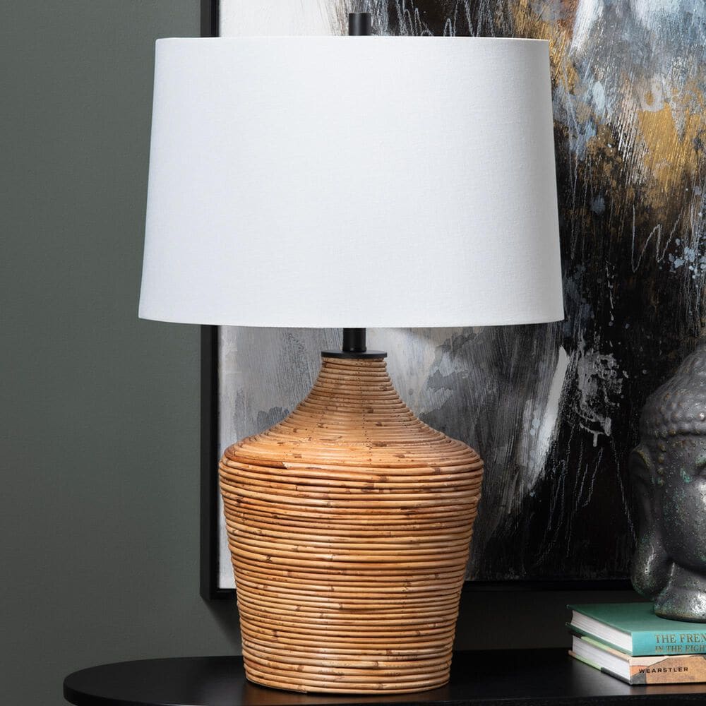 Crestview Collection Crosby Table Lamp in Tan and Brown, , large