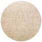 Surya Masterpiece MPC-2308 Medium Gray, Beige, Tan and Medium Brown 7"10" Round Area Rug, , large