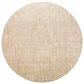 Surya Masterpiece MPC-2308 Medium Gray, Beige, Tan and Medium Brown 7"10" Round Area Rug, , large