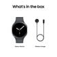 Samsung Galaxy Watch8 40mm BT in Graphite, , large