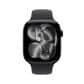 Apple Watch Series 11 (GPS) 46mm Jet Black Aluminum Case with Black Sport Band - M/L - Jet Black - (2025)(Pre-Order), , large