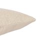 L.R. Home Boucle 18" x 18" Throw Pillow in Ivory, , large