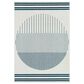 Surya Alfresco 7"3" Square Light Silver, Beige, Charcoal and Nickel Indoor/Outdoor Area Rug, , large