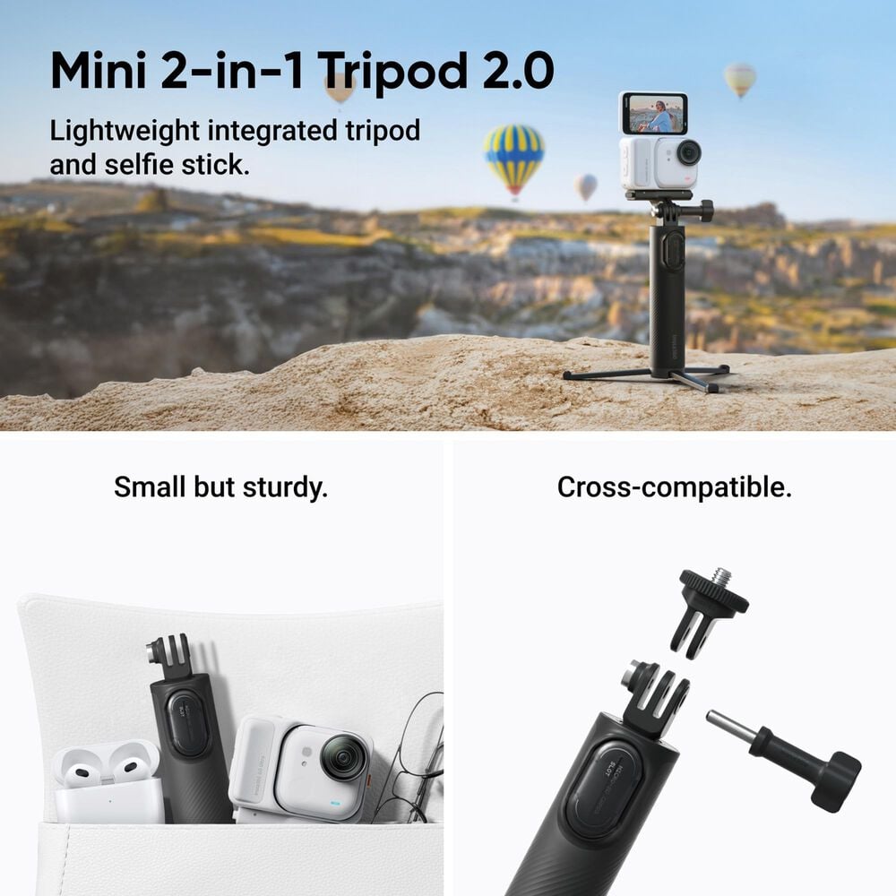 Insta360 GO Ultra Creator Bundle Action Camera in Midnight Black, , large