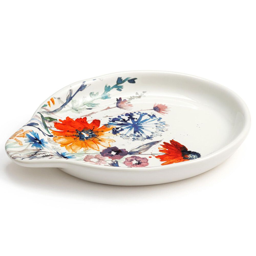 Demdaco Meadow Flowers Spoon Rest, , large