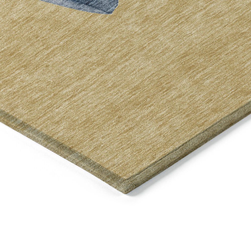 Dalyn Rug Company Wonderland WN34 Gold 3&#39; x 5&#39; Area Rug, , large