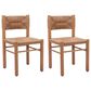Zuo Modern Iska Outdoor Dining Chair in Natural (Set of 2), , large