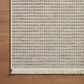 Amber Lewis x Loloi Malibu MAB-04 2"3" x 3"9" Ivory and Dove Indoor/Outdoor Area Rug, , large