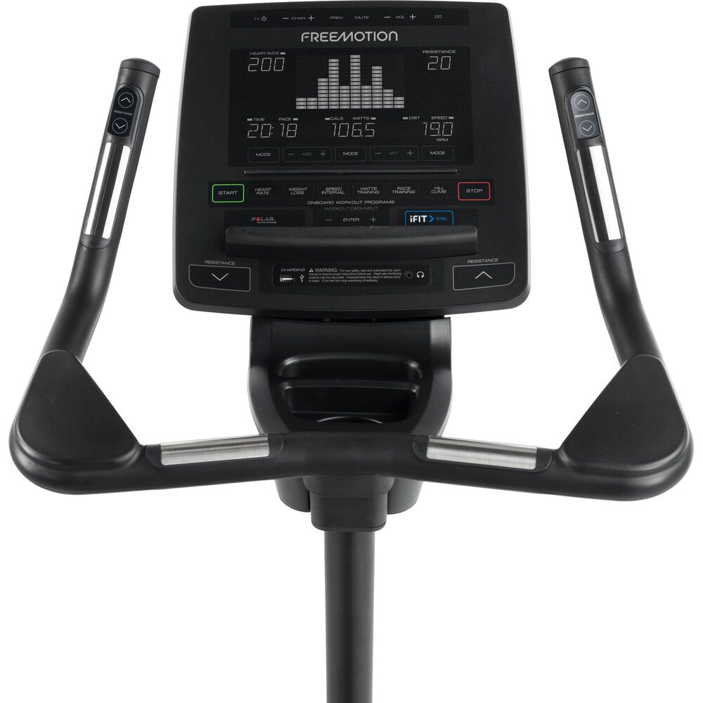 FreeMotion U10.9B Upright Bike in Black, , large