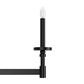 Hunter Briargrove 7-Light Linear Chandelier in Matte Black, , large
