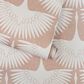 Tempaper Genevieve Gorder Feather Flock Peel & Stick Wallpaper in Sahara Blush, , large