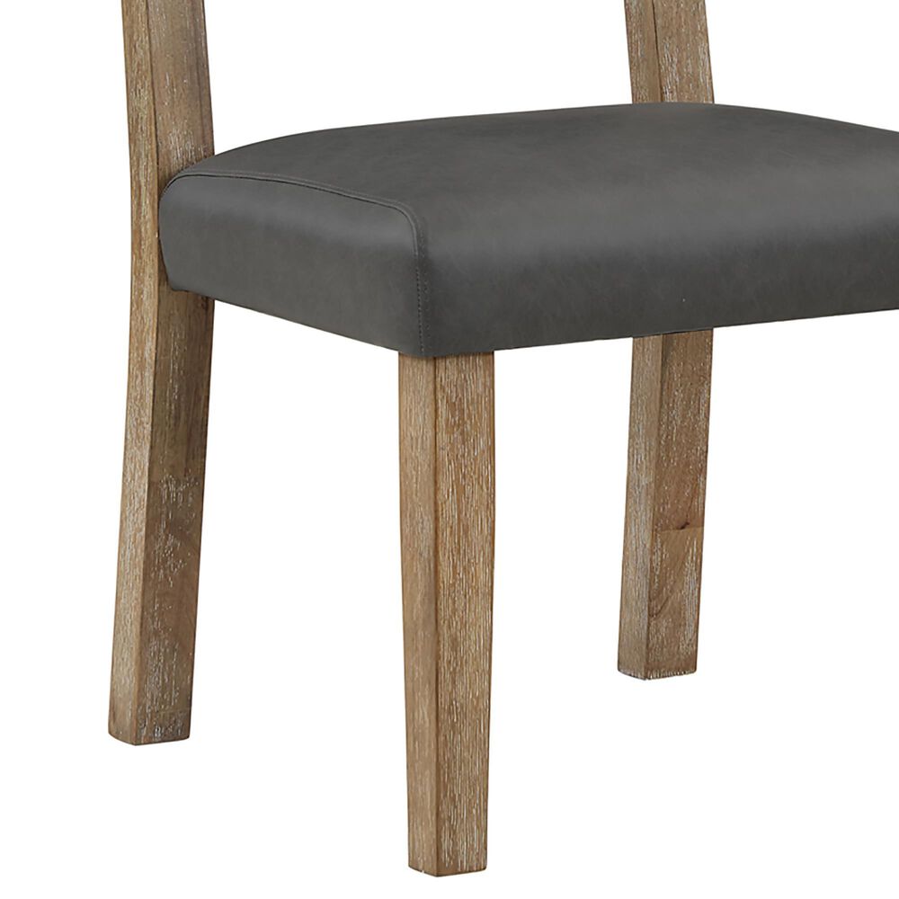 Steve Silver Aubrey Side Chair in Natural Brown, , large