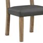 Steve Silver Aubrey Side Chair in Natural Brown, , large
