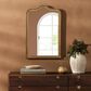 Four Hands Effie Wall Mirror in Raw Antique Brass Iron, , large