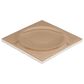 Dal-Tile Nu Bare Caramel 4" x 4" Square Circle Ceramic Tile, , large