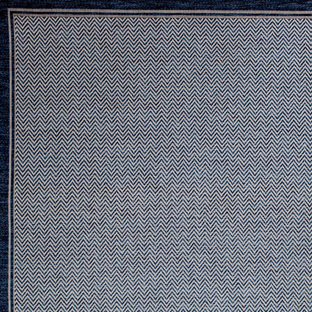Central Oriental New Zealand Dunedin 5&#39;3&quot; x 7&#39;7&quot; Cobalt Area Rug, , large