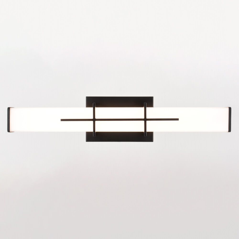 Vaxcel Fuller Park 1-Light Bathroom Vanity in Matte Black, , large