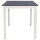 Linon Home Decor Mckoy Counter Height Table in Cream and Charcoal - Table Only, , large