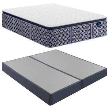Serta Perfect Sleeper Signature Cottonwood Valley Medium Pillow Top California King Mattress with High Profile Box Springs, , large