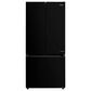 Midea 18 Cu. Ft. French Door Refrigerator in Black, , large