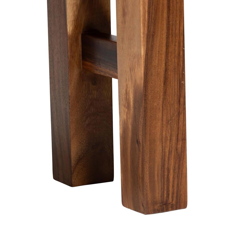 Baxton Studio Luli Table in Natural Brown - Table Only, , large