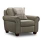 Sienna Designs Leather Accent Chair in Treasure Cement, , large